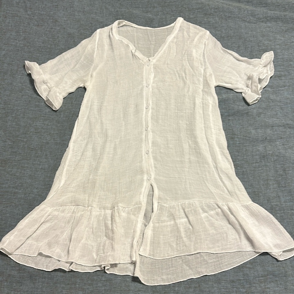 Sheer SwimSuit Coverup
